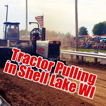 Tractor Pulling in Shell Lake Wisconsin