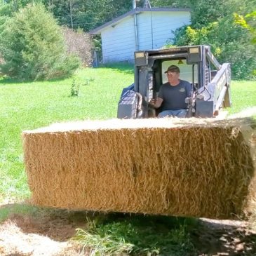 Bringing in 10,000 Pounds of Hay in the Barn for 2022