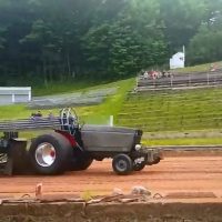 Tractor Pulling in Ridgeland Wisconsin